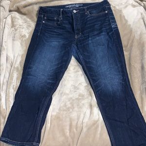 2/$25 American eagle Tom girl jeans